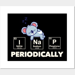 Koala I Nap Periodically Posters and Art